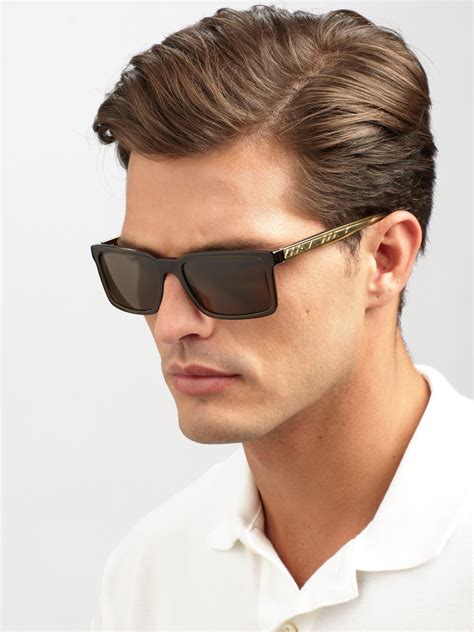 burberry green rectangular men's sunglasses|men Burberry sunglasses polarized.